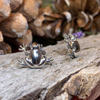 Shayla Frog Post Earrings