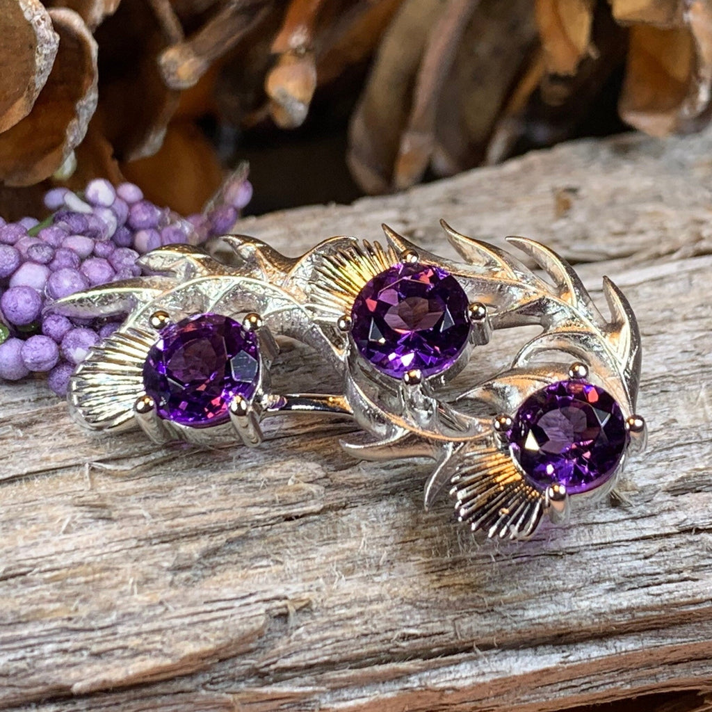 Cairn Nectar Thistle Brooch