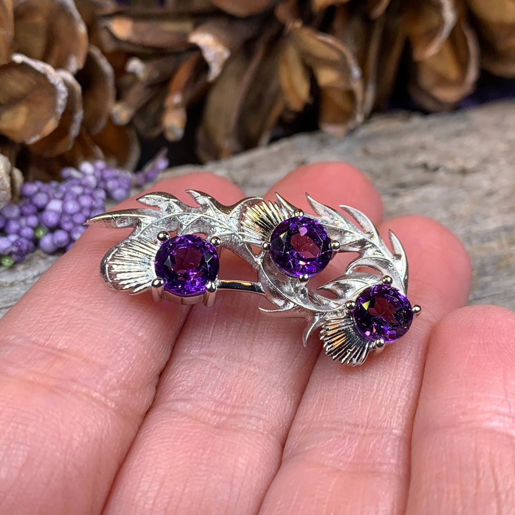 Cairn Nectar Thistle Brooch