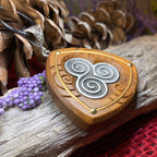 Hallglen Triple Spiral Necklace