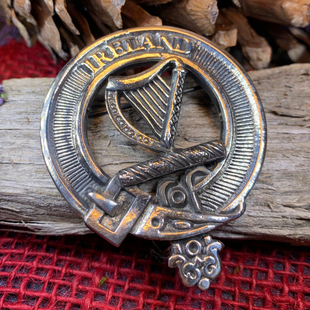 Irish Harp Brooch