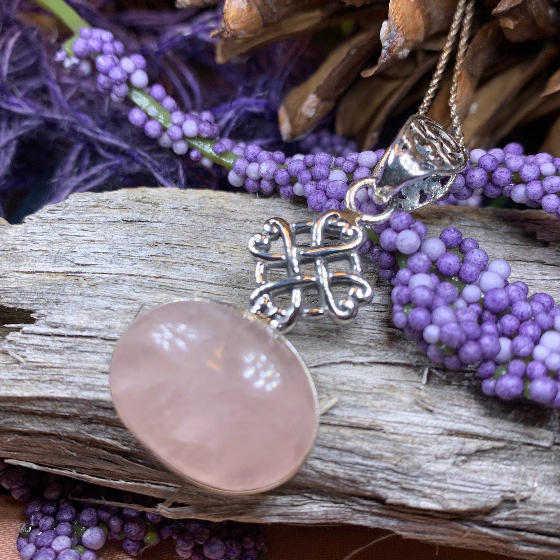 Nyra Celtic Love Knot Necklace