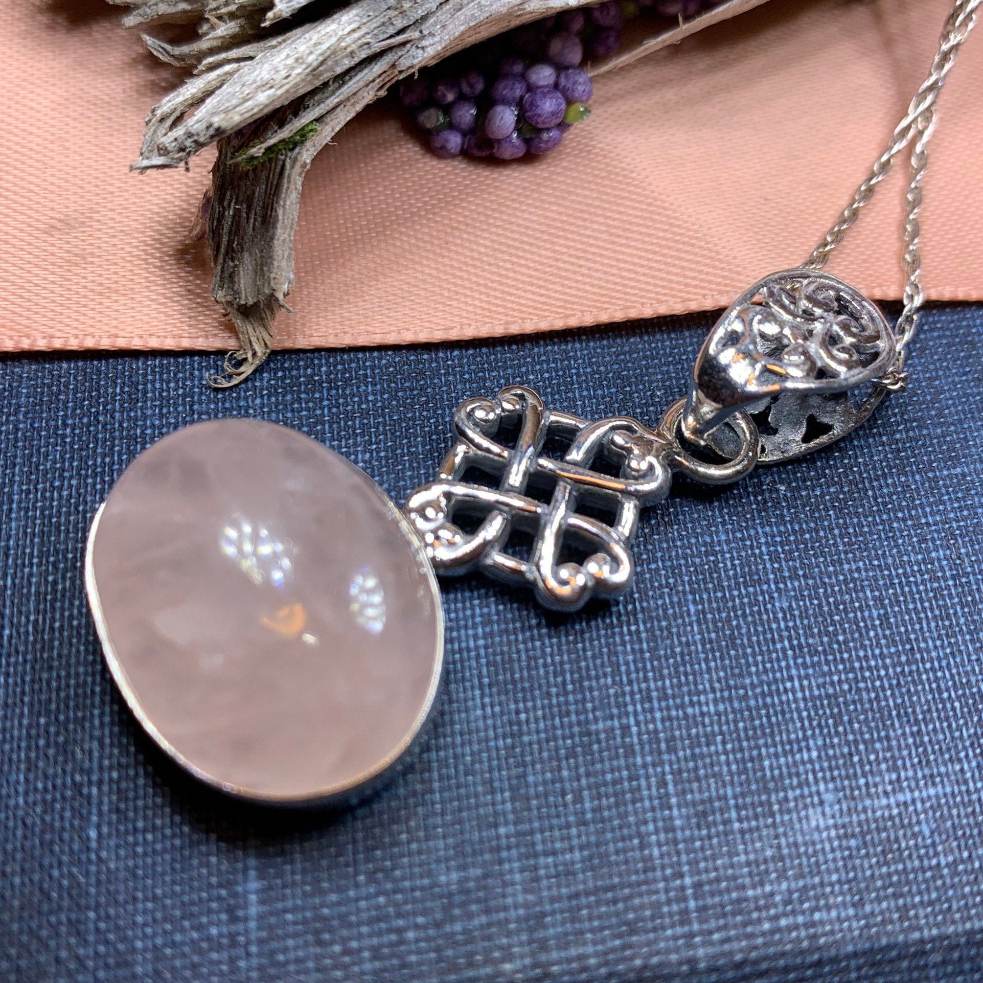 Nyra Celtic Love Knot Necklace