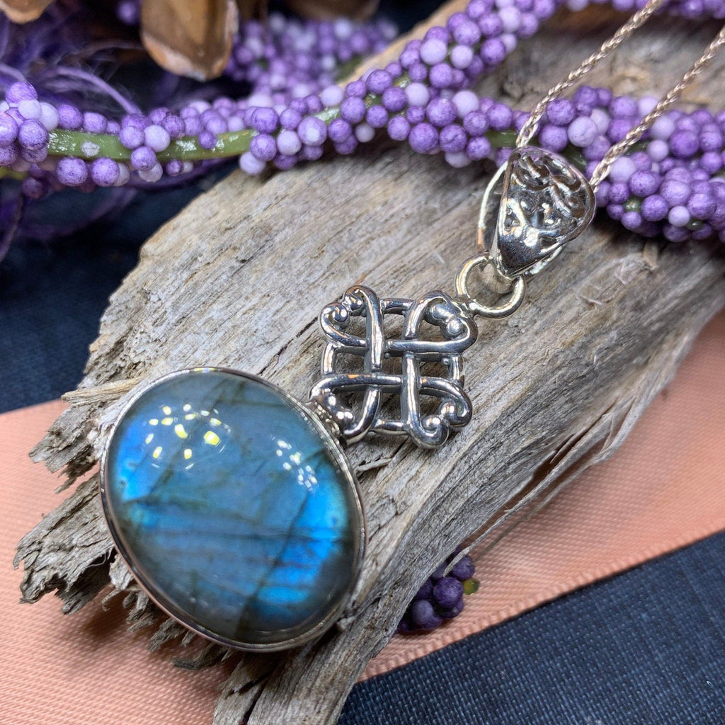 Nyra Celtic Love Knot Necklace