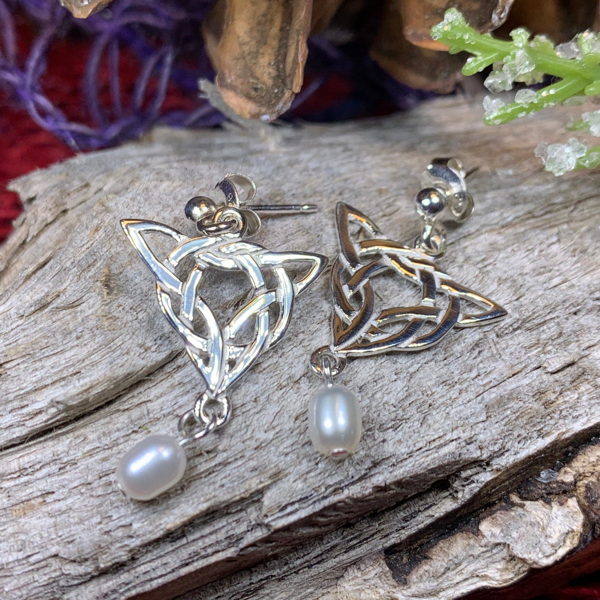 Averie Celtic Knot Earrings