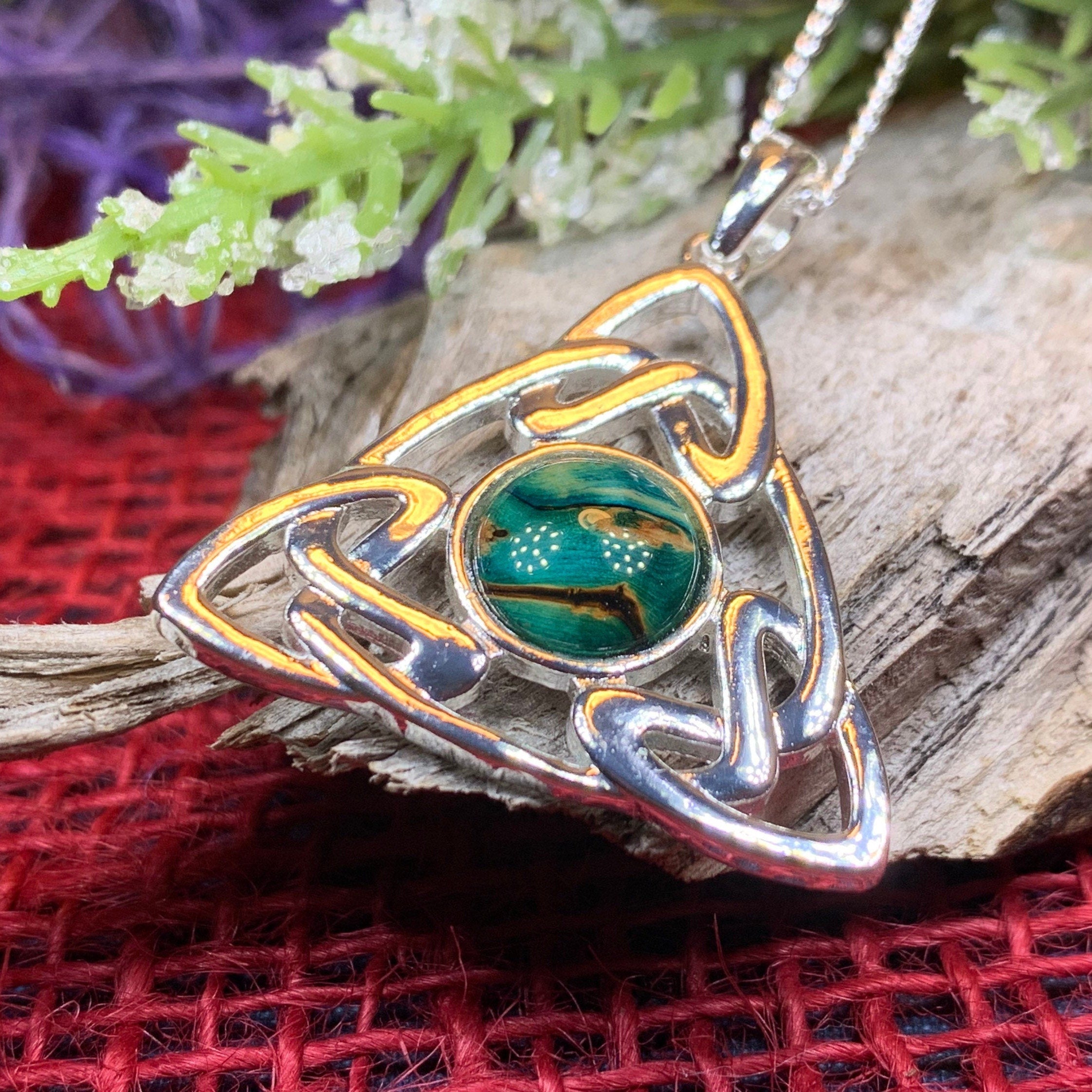 Heathergems Pictish Celtic Knot Necklace