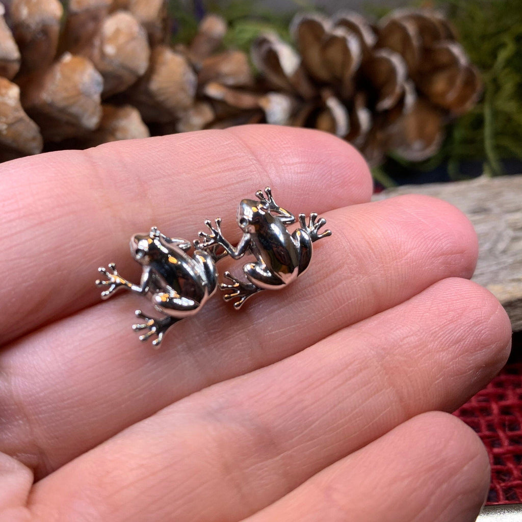 Shayla Frog Post Earrings
