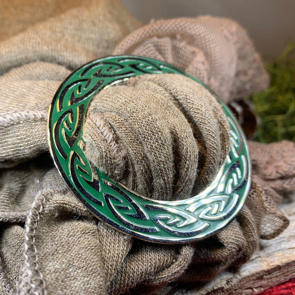 Mayfield Celtic Knot Scarf Ring