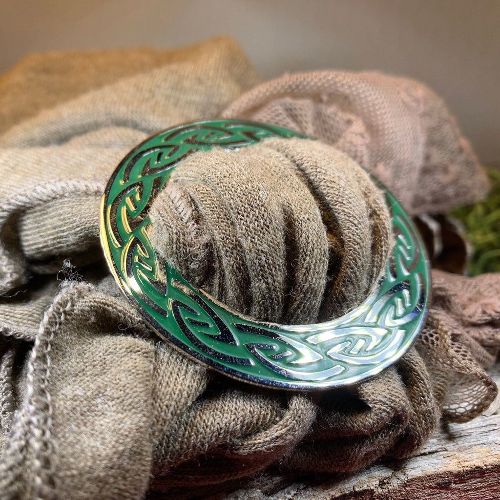 Mayfield Celtic Knot Scarf Ring