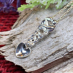Welsh Loving Arms Love Spoon Necklace