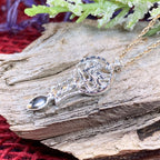 Welsh Dragon Love Spoon Necklace