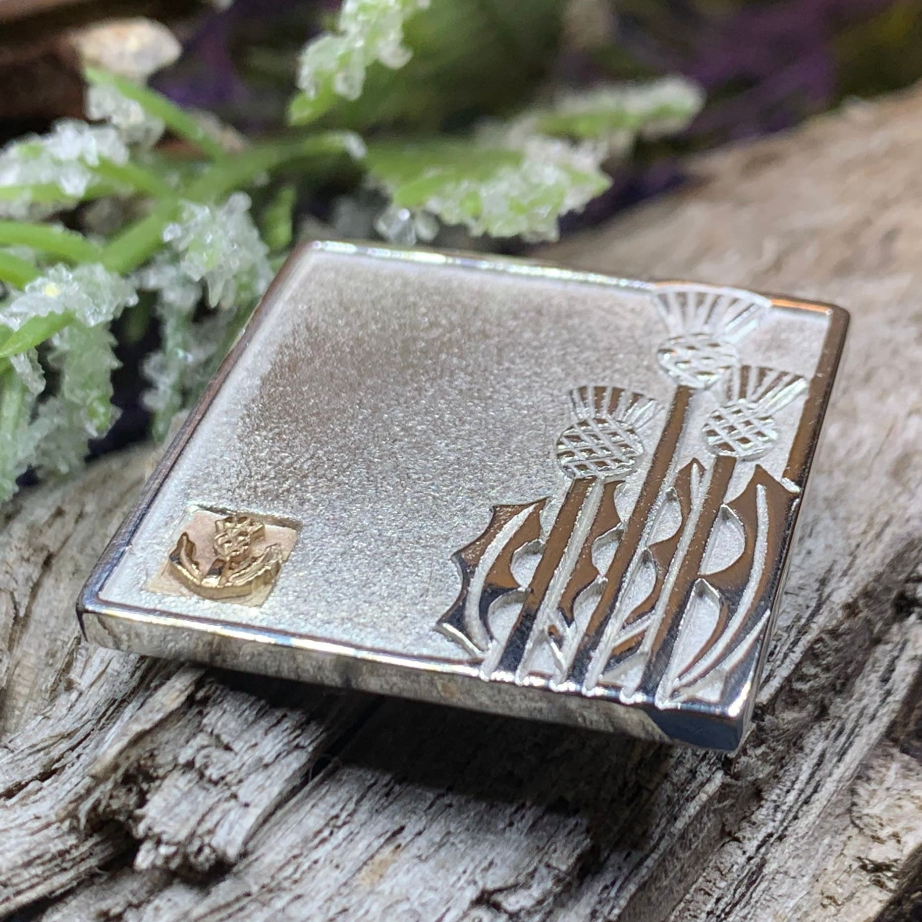 Portlethen Scottish Thistle Brooch