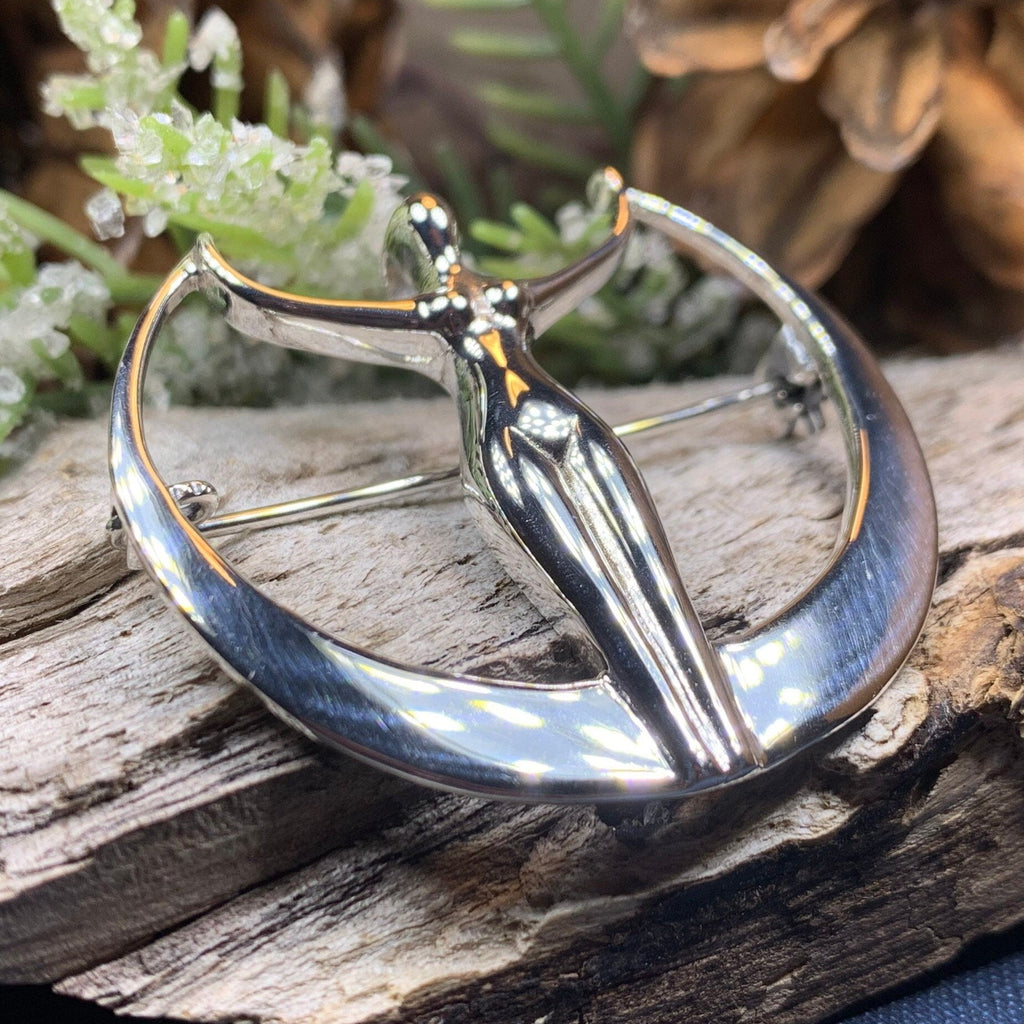 Astra Star Goddess Brooch