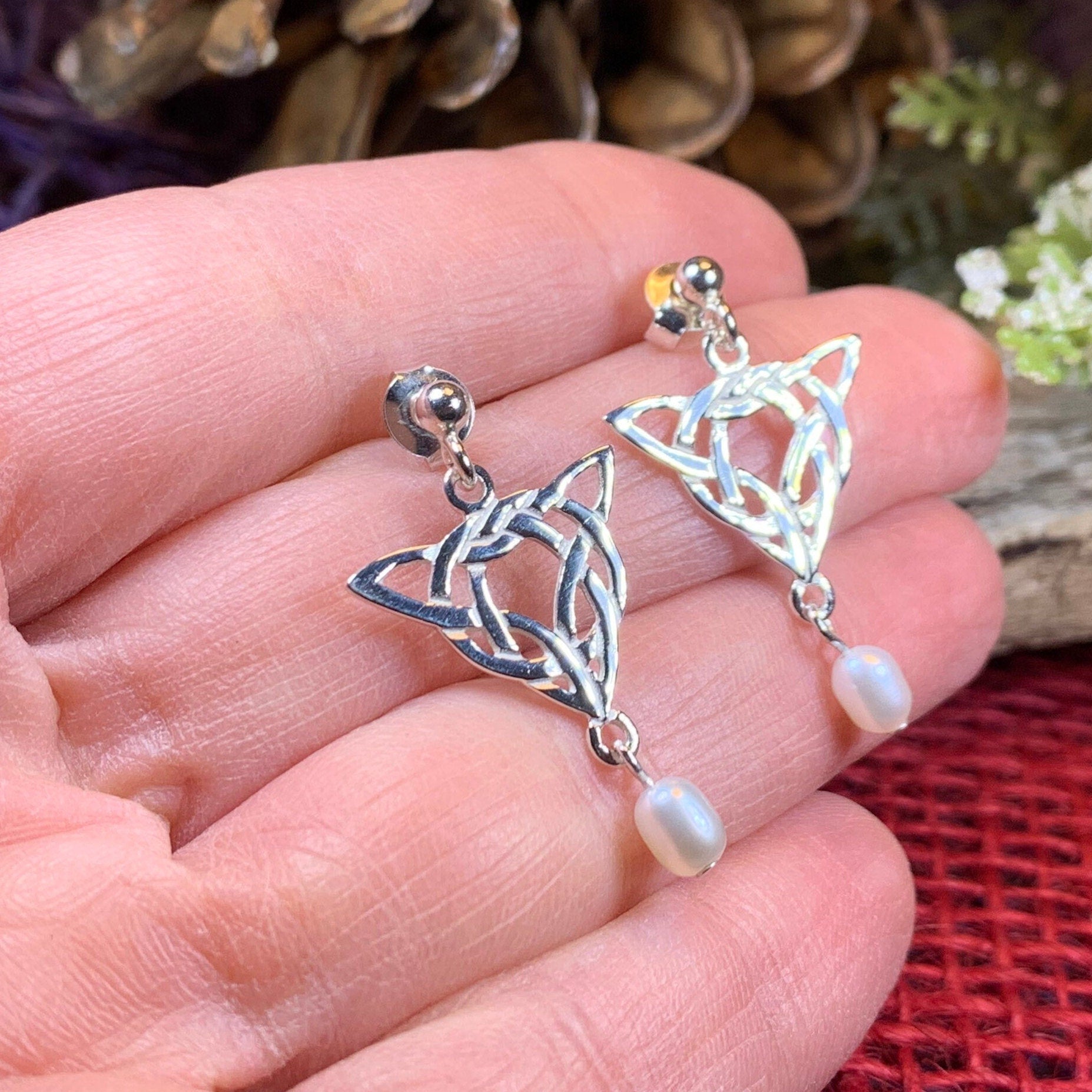 Averie Celtic Knot Earrings