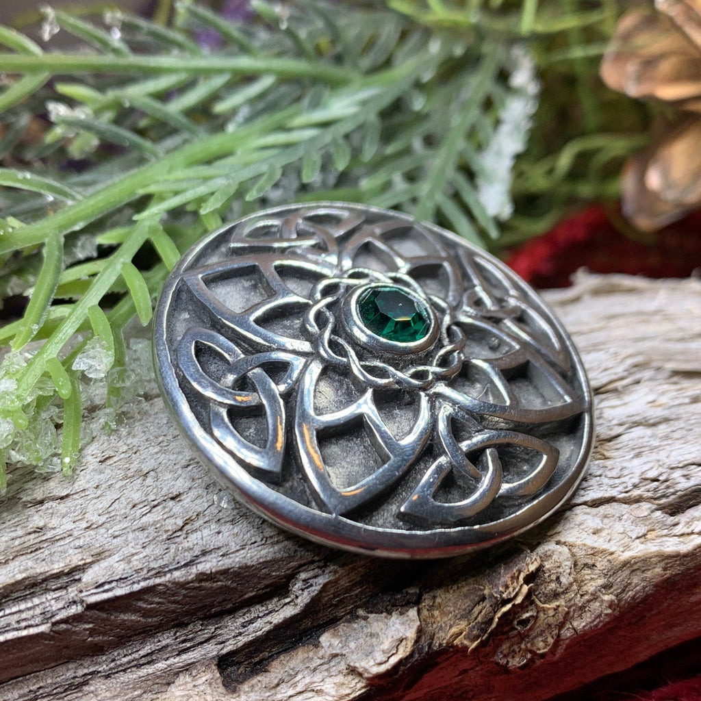 Kora Celtic Knot Brooch