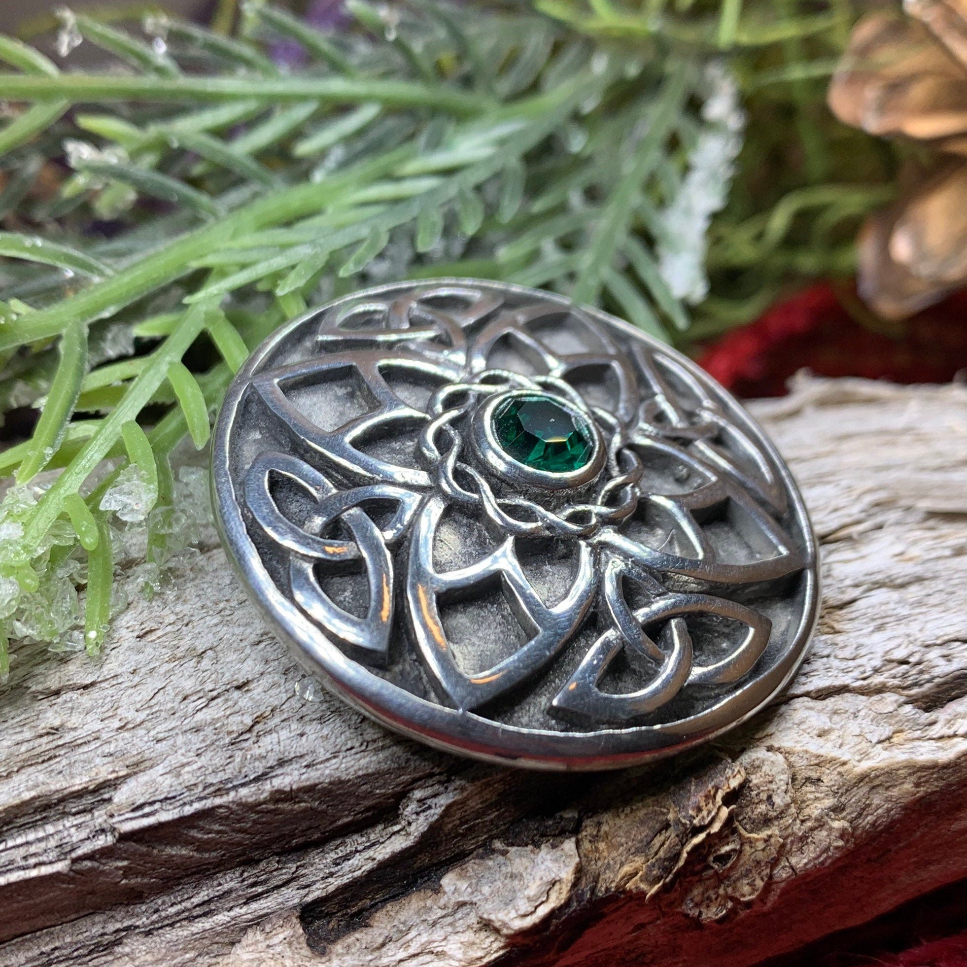 Kora Celtic Knot Brooch