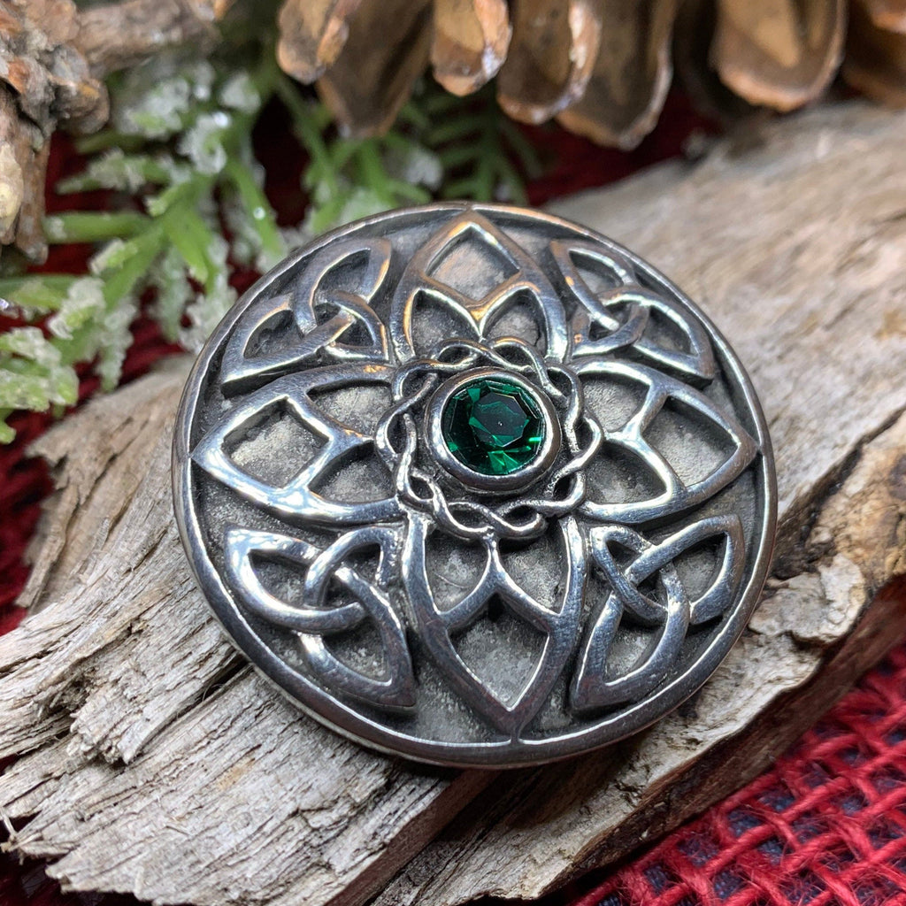 Kora Celtic Knot Brooch