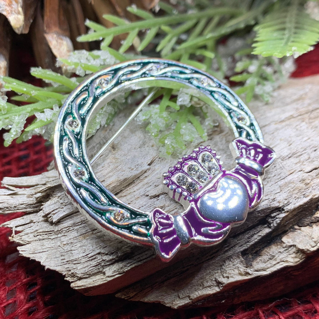 Maggie Claddagh Brooch