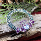 Maggie Claddagh Brooch