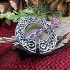 Destiny Celtic Enamel Brooch