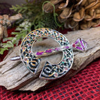 Destiny Celtic Enamel Brooch