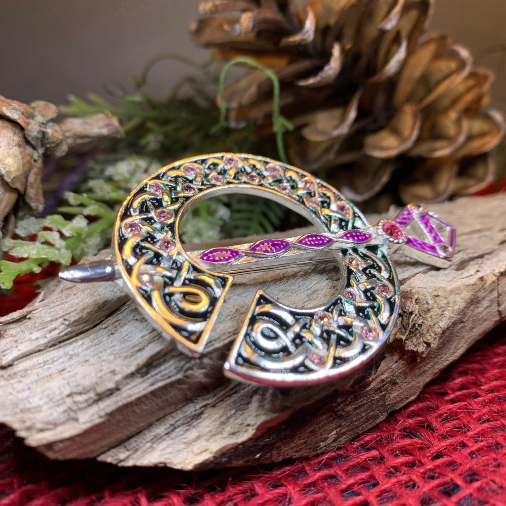 Destiny Celtic Enamel Brooch