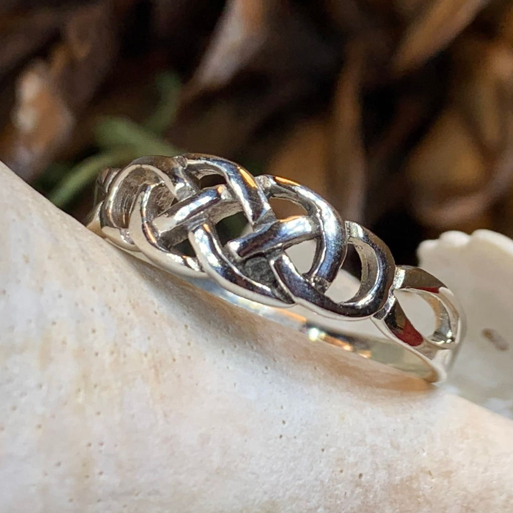 Simplicity Celtic Knot Ring