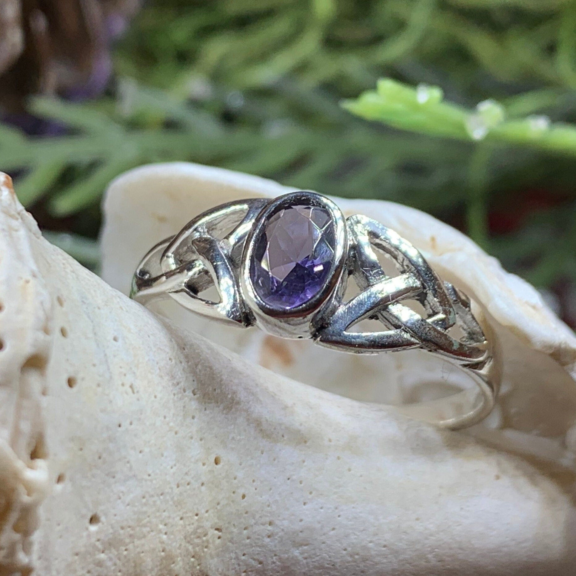 Faelyn Trinity Knot Ring