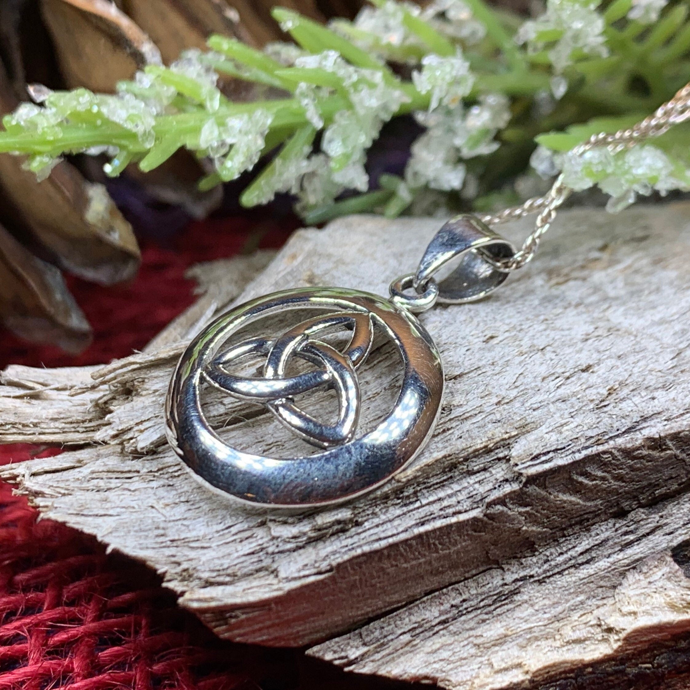 Trinity Knot Celtic Necklace
