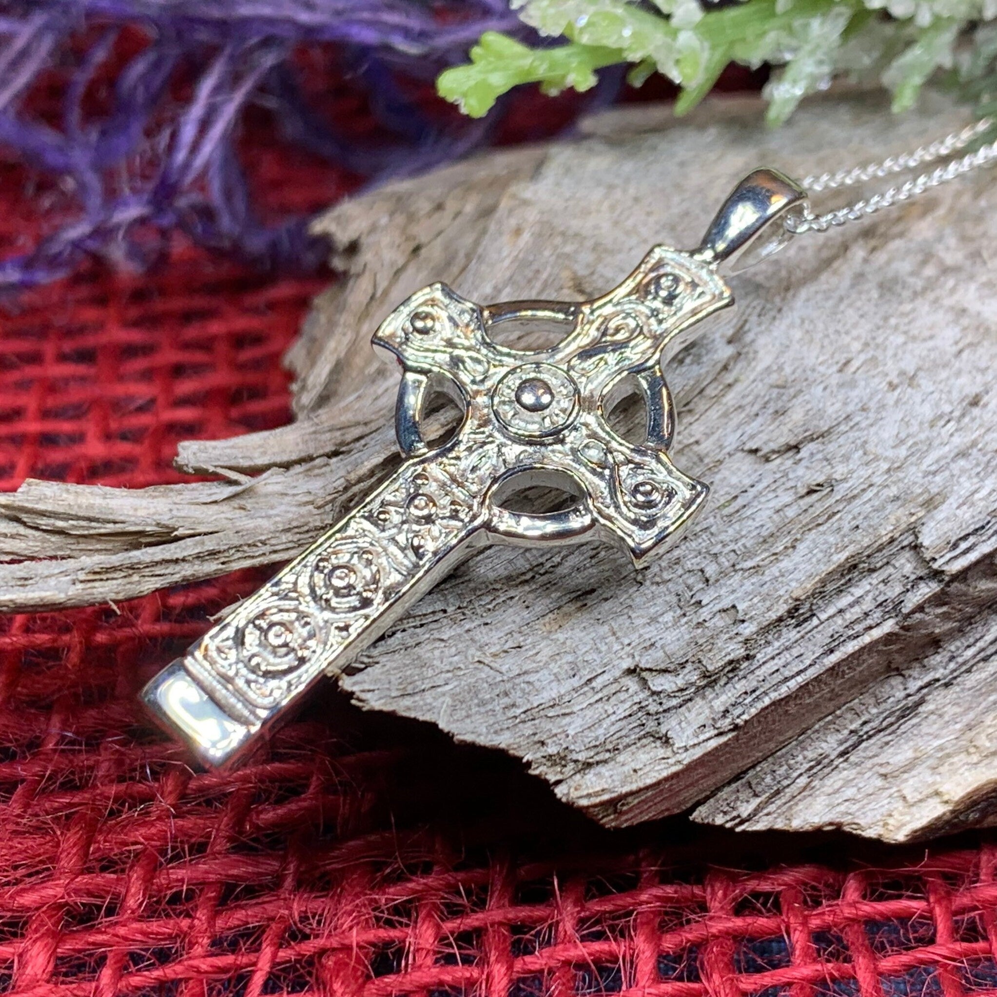 Kildalton Scottish Celtic Cross Necklace