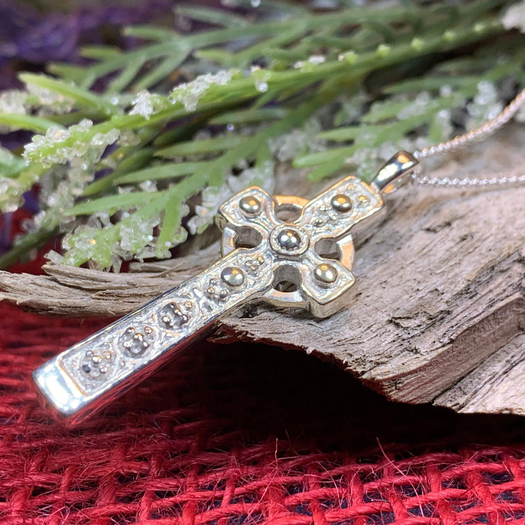 Saint Martin's Scottish Celtic Cross Necklace