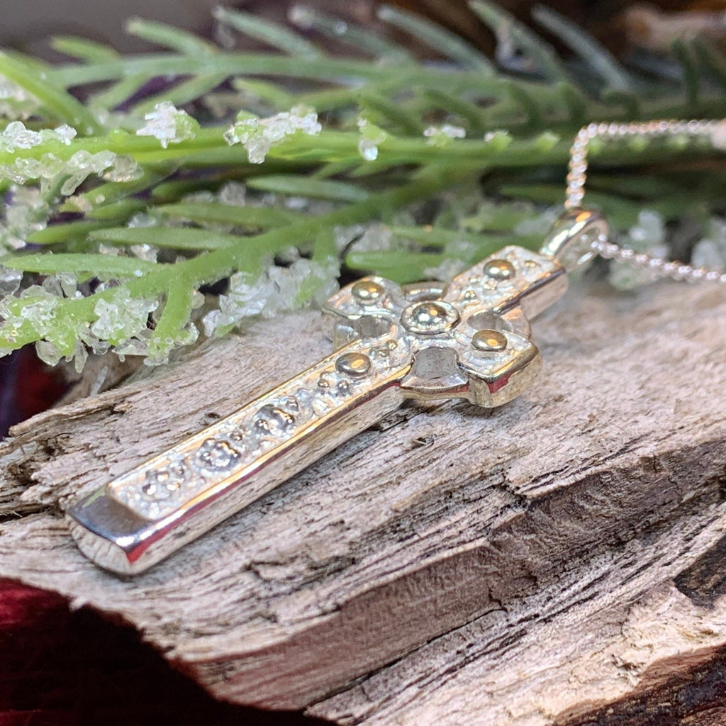 Saint Martin's Scottish Celtic Cross Necklace