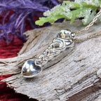 Welsh Loving Arms Love Spoon Necklace