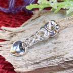 Welsh Loving Arms Love Spoon Necklace