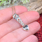 Welsh Loving Arms Love Spoon Necklace