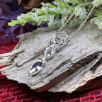 Celtic Hearts Welsh Love Spoon Necklace