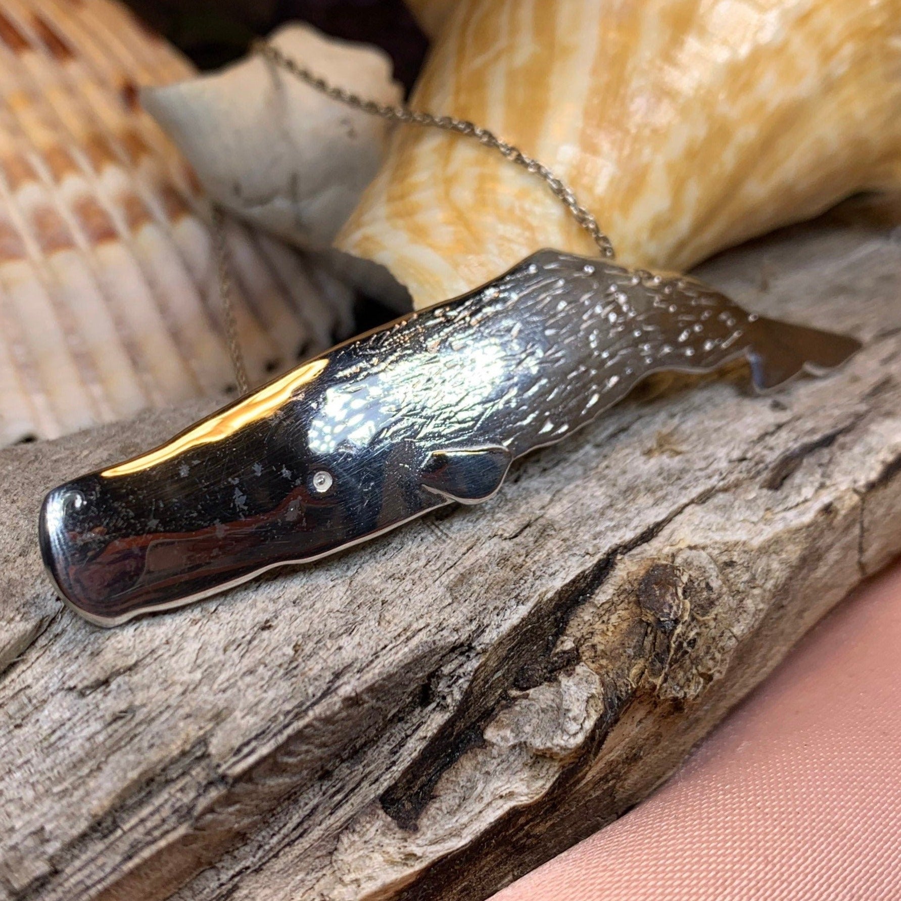 Realistic Sperm Whale Necklace