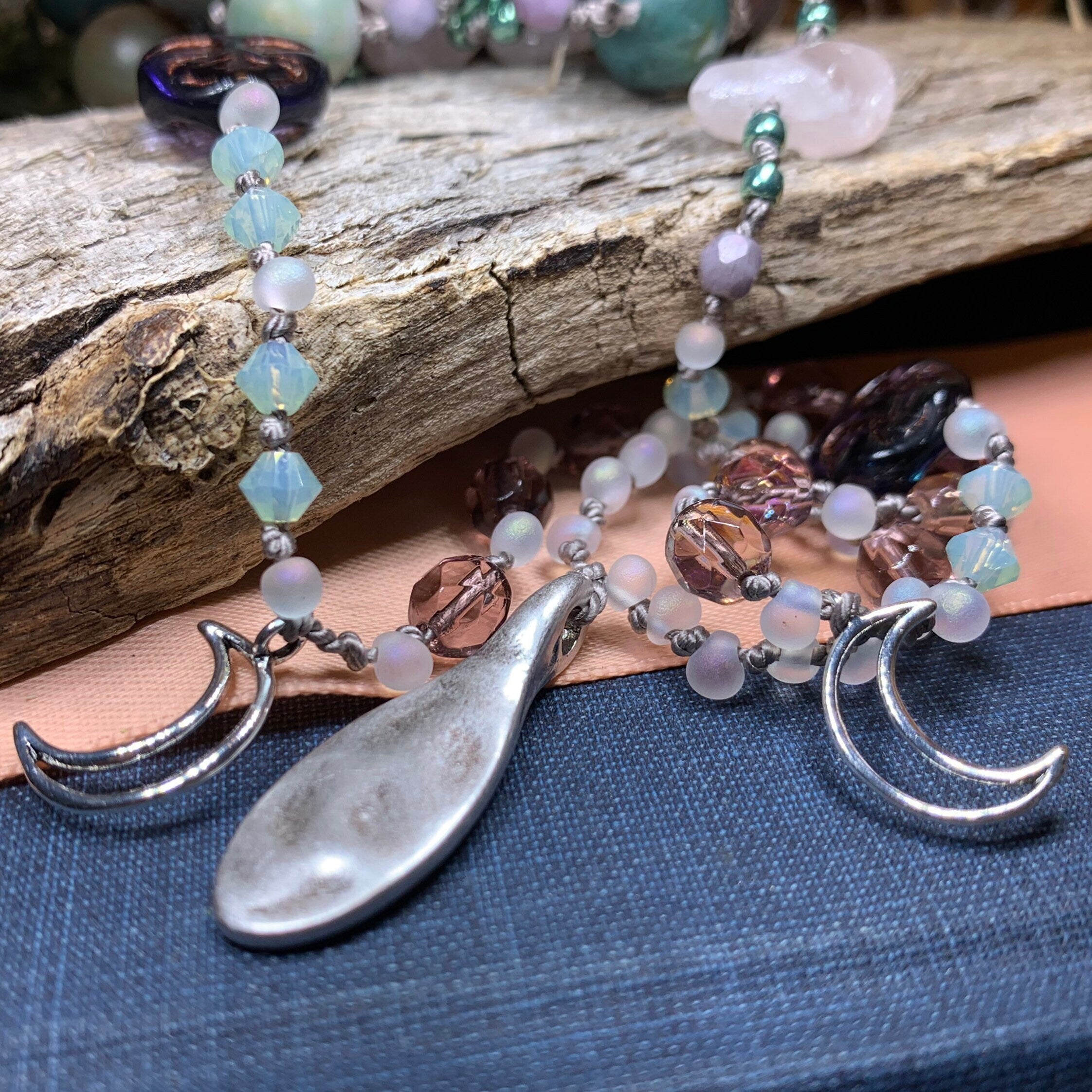 Rosemist Moonrise Long Necklace