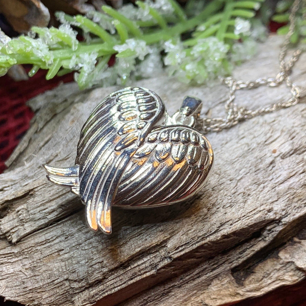 Florent Angel Wings Locket Necklace