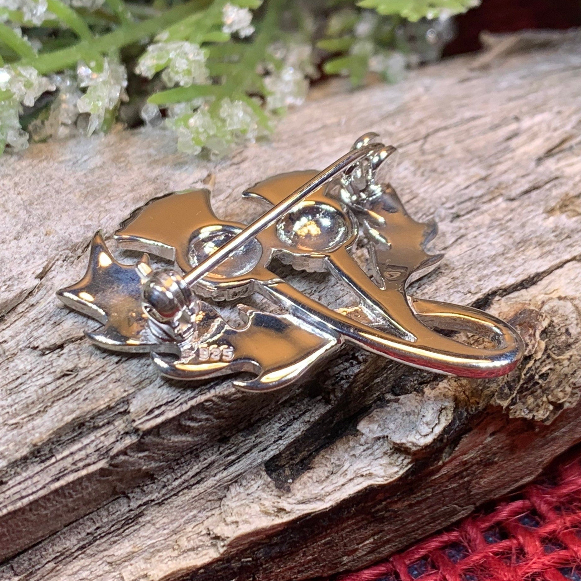 Tanyth Scottish Thistle Brooch