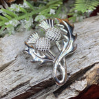 Tanyth Scottish Thistle Brooch