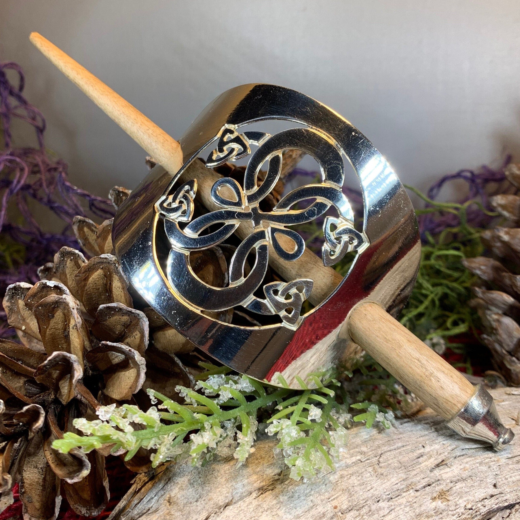 Line of Life Celtic Hair Slide