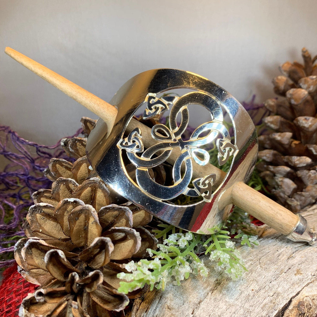 Line of Life Celtic Hair Slide