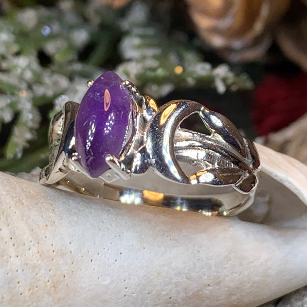 Solstice Triple Moon Ring