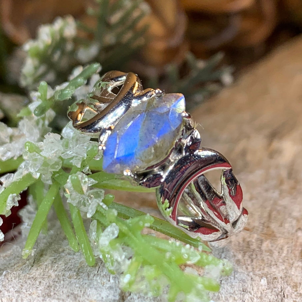 Solstice Triple Moon Ring