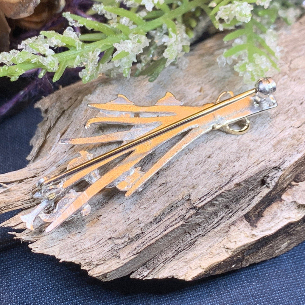 Bluebell Posey Brooch