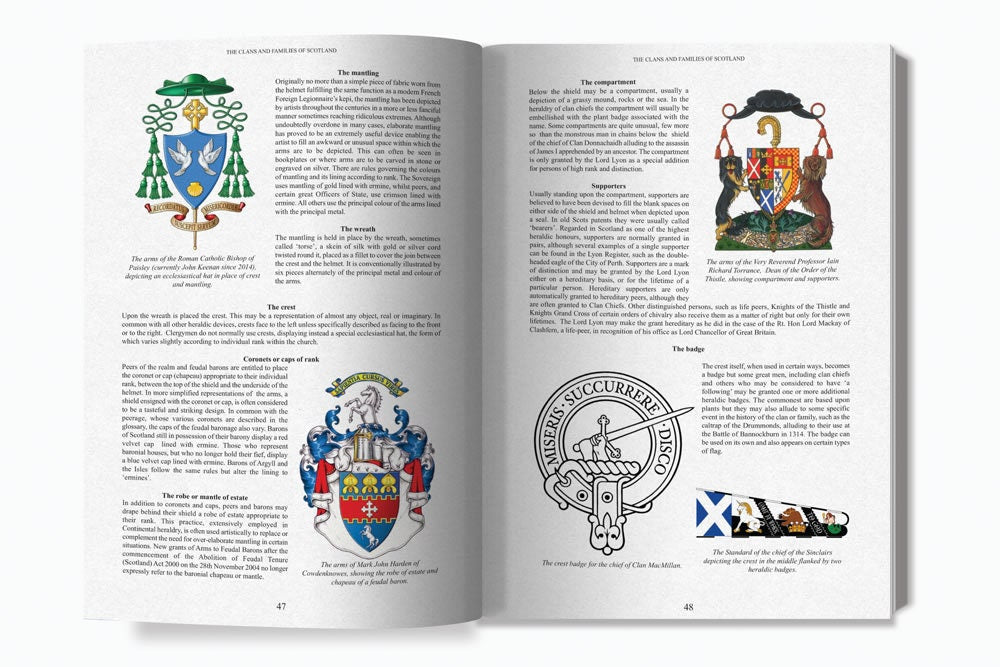 Scottish Clan and Family Hard Cover Book