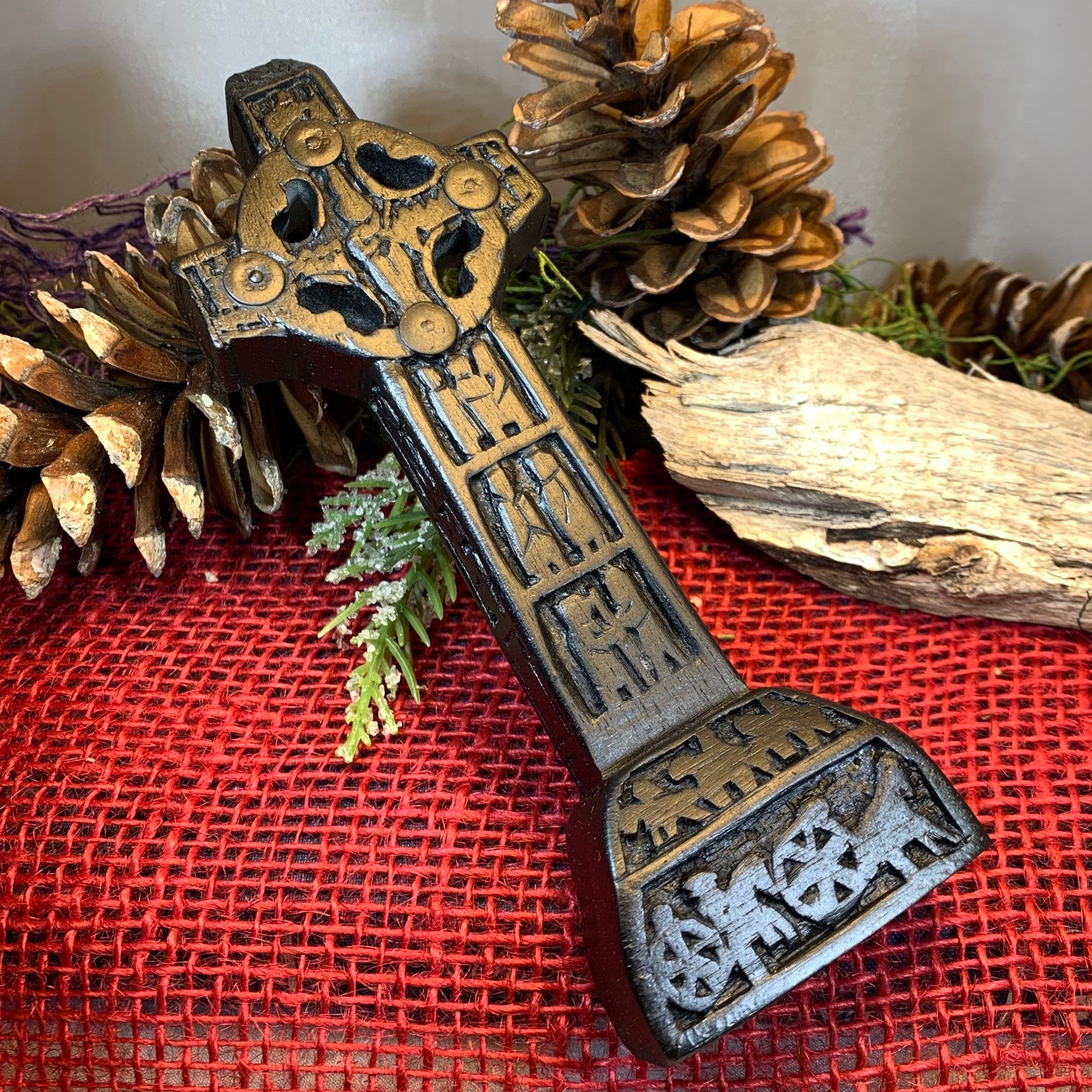 Clonmacnois Celtic Turf High Cross