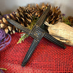 Saint Brigid's Irish Turf Celtic Cross
