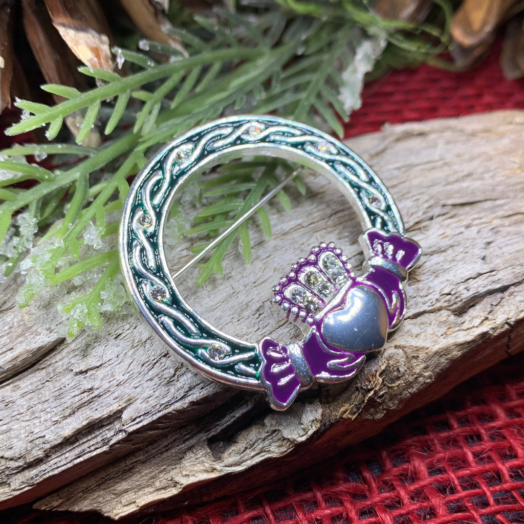Maggie Claddagh Brooch